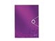 Mapper og Clipboards - Leitz 3-klap mappe  WOW PP A4 Lilla - 45990062