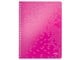 Blokke, Formularer & Notesbøger - Leitz Notesblok WOW PP A4 linjeret 80 gram 80 ark Pink - 46370023
