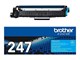 Blæk, Toner & Forbrugsstoffer - Brother TN247C / TN 247C Cyan Toner - TN247C