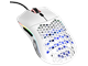 Mus - Glorious Model O - Matte White - Gaming Mus - Optisk - 6 knapper - Hvid med RGB-LED lys - GO-WHITE