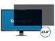Skærm - Kensington 23,8'' bred (16:9) 2-vejs aftageligt skærmfilter til monitors - 626486