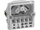 Lauritz Knudsen - LK FUGA lampeudtag 5-polet 16A/440V 1 modul, uden afdækning - 509D0015