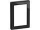 Lauritz Knudsen - LK FUGA Pure 66 Design ramme 1½ modul, sort glas - 560D2015