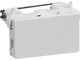 Lauritz Knudsen - LK FUGA tekstfelt ½ modul, lysegrå - 530D5905