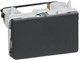 Lauritz Knudsen - LK FUGA tekstfelt ½ modul, koksgrå - 530D8905