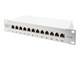 Netværkstilbehør - DIGITUS DN-91612S-EA-G - patch panel - 1U - 10" - DN-91612S-EA-G