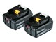 Akku & Lader - Makita 18V Batteri BL1850B 5.0AH LI-ION 2stk - 197288-2
