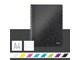 Blokke, Formularer & Notesbøger - Leitz Notesblok WOW PP A4 linjeret 80 gram 80 ark Sort - 46370095