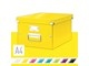 Arkivering & Opbevaring - Leitz Opbevaringsboks  Click & Store WOW Medium Gul - 60440016