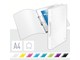 Mapper og Clipboards - Leitz Ringordner  WOW PP 2RR/25mm Hvid - 42570001