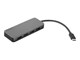 USB hub - Lenovo USB-C to 4 Port USB-A Hub - hub - 4 ports USB hub - USB 3.2 - 4 ports - Grå - 4X90X21427