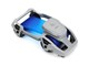 Blæk, Toner & Forbrugsstoffer - Zebra Blue - print ribbon - for ZC100 ZC300 ZC350 - 800300-304