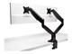 Skærmholder - Kensington SmartFit® One-Touch højdejusterbar dobbelt monitorarm Sort - K59601WW