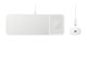 Mobil - Adaptere & Opladere - Samsung Wireless Charger Trio (Incl. Power Adapter) - White - EP-P6300TWEGEU
