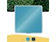 Konference & Præsentation - Leitz Cosy magnetisk glas whiteboardtavle 450x450mm Rolig blå - 70440061