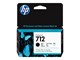 Blæk, Toner & Forbrugsstoffer - HP 712 / 3ED70A - Black Ink 38ml - 3ED70A