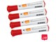 Konference & Præsentation - Nobo  Glide whiteboard marker rund spids 2 mm hurtigttørende blæk, pakke/10 stk. Rød - 1915266