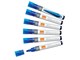 Konference & Præsentation - Nobo  whiteboard marker rund spids 3 mm hurtigtørrende blæk, pakke/10 stk. Blå - 1915378