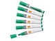 Konference & Præsentation - Nobo  whiteboard marker rund spids 3 mm hurtigtørrende blæk, pakke/10 stk. Grøn - 1915380