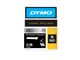Papir, Fotopapir og Etiketter - DYMO Dymo Rhino permanent polyester | 9mm x 5.5m | sort på metallic - 18485