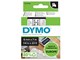Papir, Fotopapir og Etiketter - DYMO D1 tape | 6mm x 7m rulle | sort på hvid - 43613