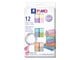Hobby artikler - Staedtler FIMO soft sæt. 12 x ½ blok, Pastel - 8023 C12-3