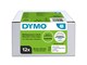 Papir, Fotopapir og Etiketter - DYMO LabelWriter multifunktionelle etiketter | 32mm x 57mm | 12 ruller x 1000 stk - 2093095