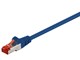 Netværkskabel - Pro LAN CAT 6 S/FTP - Blå - 1m - 4040849682674