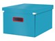 Arkivering & Opbevaring - Leitz Click & Store Cosy medium opbevaringsboks Rolig blå - 53480061