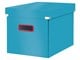 Arkivering & Opbevaring - Leitz Cosy Click & Store Cube stor opbevaringsboks Rolig blå - 53470061
