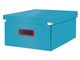 Arkivering & Opbevaring - Leitz Click & Store Cosy stor opbevaringsboks Rolig blå - 53490061