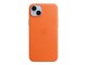 Mobil - Covers & Cases - Apple iPhone 14 Plus Leather Case with MagSafe - Orange - MPPF3ZM/A