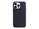 Mobil - Covers & Cases - Apple iPhone 14 Pro Max Leather Case with MagSafe - Ink - MPPP3ZM/A