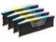 RAM - Corsair Vengeance RGB DDR5-6400 - 64GB - CL32 - Quad Channel (4 pcs) - Intel XMP - Sort med RGB - CMH64GX5M4B6400C32