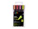 Hobby artikler - POSCA  marker sæt PC-5M, 4 ass. farver, neon - 401623
