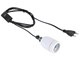 Varmelamper & -pærer - Trixie Pro Socket Ceramic Bulb Holder 200W 1.80m E27 - TX76105