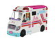 Dukke, bamse og udstyr - Barbie Ambulance Plejeklinik - HKT79