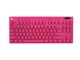 Tastatur - Logitech G PRO X TKL - Logitech GX Brown (Tactile) - Tactile - Gaming Tastatur - Uden Numpad - Amerikansk engelsk - Pink - 920-012159