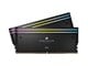 RAM - Corsair Dominator Titanium DDR5-6400 - 32GB - CL32 - Dual Channel (2 pcs) - Intel XMP - Sort med RGB - CMP32GX5M2B6400C32