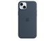 Mobil - Covers & Cases - Apple iPhone 15 Plus Silicone Case with MagSafe - Storm Blue - MT123ZM/A