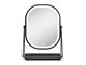 Makeupspejl - Gillian Jones Mirror With LED Light and Tray - Black - 5713982011470