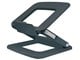 Systemtilbehør (kølepasta mv.) - Leitz Ergo justerbar multivinklet laptop stand, 80 % recirkuleret plast, mørkegrå - 64240089