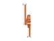 Smartwatch - Tilbehør - Xiaomi Dual-tone Leather Strap - White and Orange - BHR8724GL