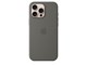 Mobil - Covers & Cases - Apple iPhone 16 Pro Max Silicone Case with MagSafe - Stone Gray - MYYV3ZM/A