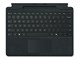 Tastatur - Microsoft Surface Pro Keyboard - keyboard - with trackpad accelerometer Surface Slim Pen 2 storage and charging tray - QWERTY - Netherlands - black Input Device - Tastatur - Hollandsk - Sort - 8XB-00145