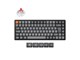Tastatur - Keychron K2 MAX QMK/VIA Wireless Tri-Mode - Super Red - Gaming Tastatur - Uden Numpad - Nordisk - Sort - K2M-J1-BO