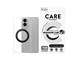 Mobil - Covers & Cases - CARE by PanzerGlass Feature Case Transparent w. Black Kickstand & Qi Compatible Samsung S25 Edge - CR43380