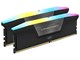 RAM - Corsair Vengeance RGB DDR5-6400 - 128GB - CL42 - Dual Channel (2 pcs) - Intel XMP - Sort med RGB - CMH128GX5M2B6400C42