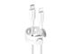 USB kabel - empower by PanzerGlass Racing 60W USB-C to Lightning Cable | USB 2.0 | 1.2M | Silver White - EM41725