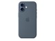 Mobil - Covers & Cases - Apple iPhone 17 Silicone Case with MagSafe - Anchor Blue - MGEW4ZM/A